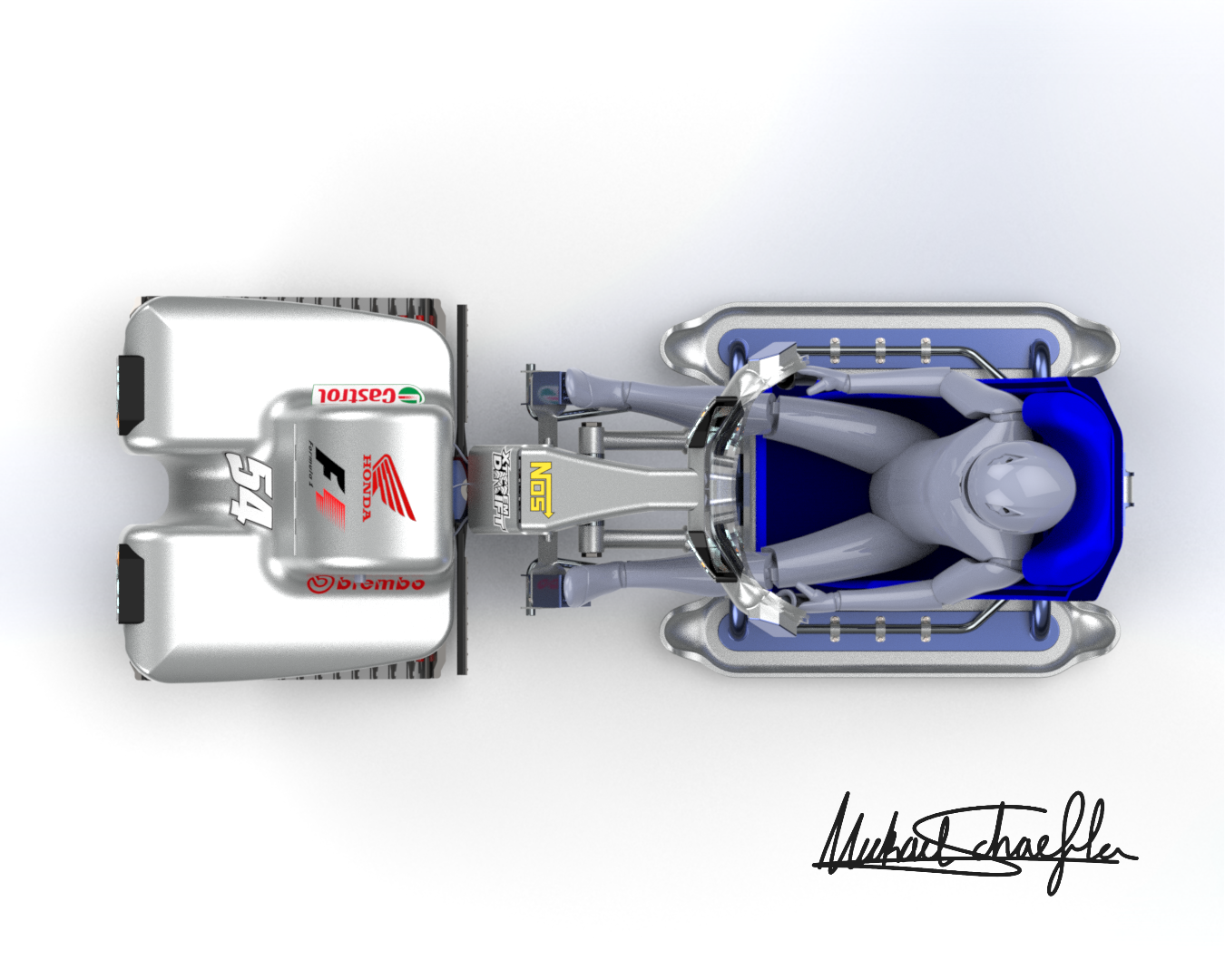 雪地漂移履带车